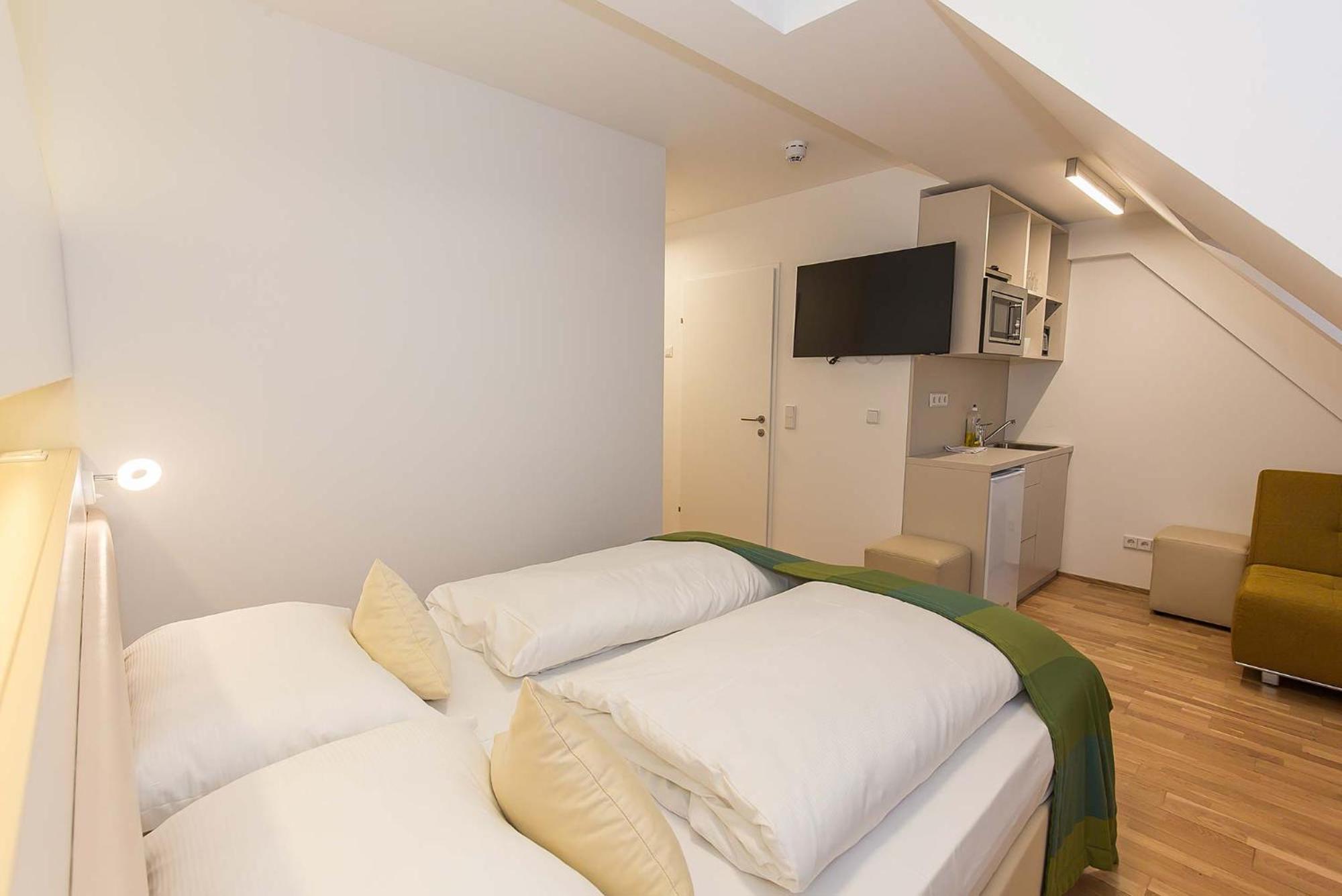 Smart Apart Living - Wien Hauptbahnhof - Self Check-In Oda fotoğraf