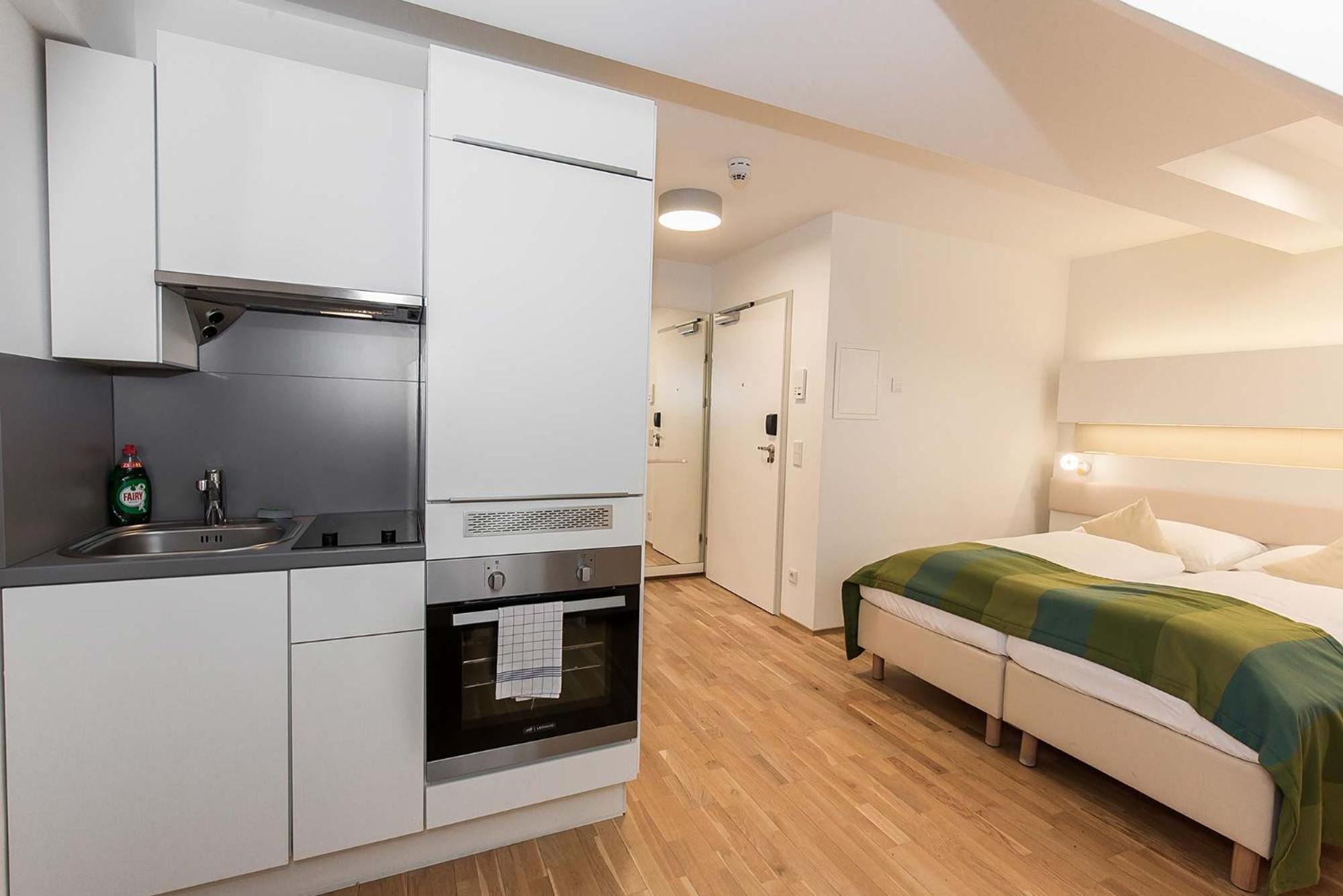 Smart Apart Living - Wien Hauptbahnhof - Self Check-In Oda fotoğraf